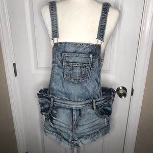 Acid Wash Demin Overalls size 9